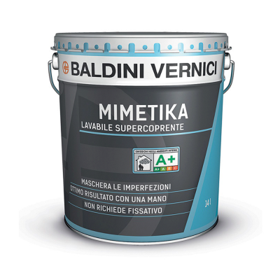 Baldini - Mimetika A+ bianco - Pittura lavabile supercoprente