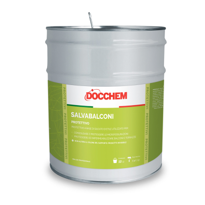 Docchem - Salvabalconi lt.1 - Protettivo per il consolidamento e la protezione delle microfessurazioni
