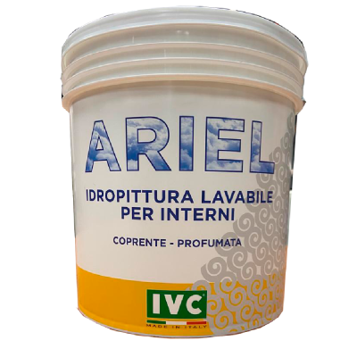 Ivc - Ariel bianco 14 lt - Idropittura lavabile coprente