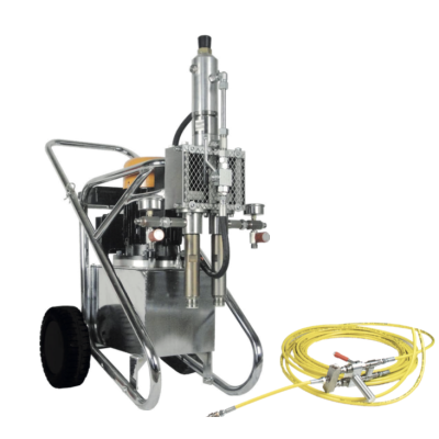 Valspray - Pompa airless idraulica a pistone per l'iniezione di prodotti bicomponenti