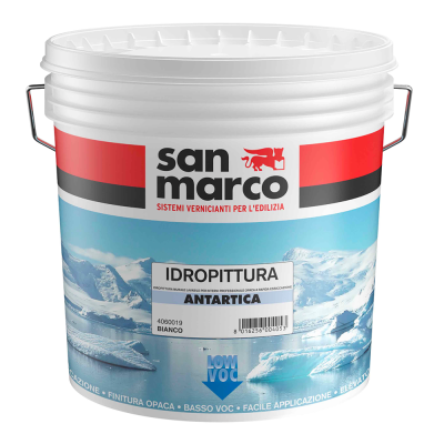 San Marco - Antartica bianco - Pittura lavabile per interni