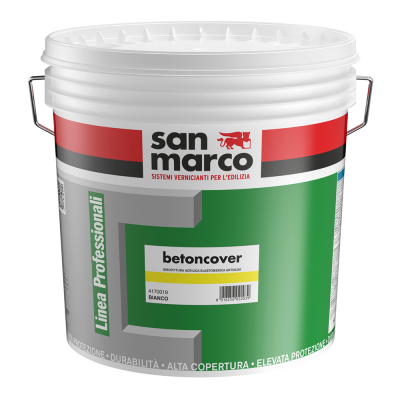 San Marco - Betoncover - Protettivo acrilico anticarbonatazione antialga per calcestruzzo