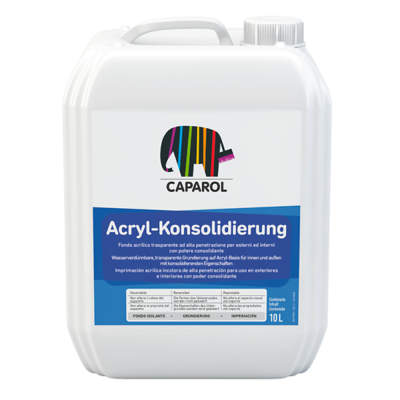 Caparol - Acryl Konsolidierung - Consolidante ed isolante acrilico