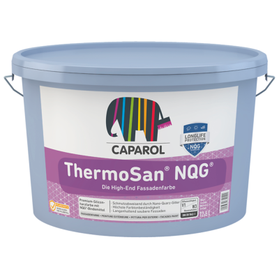Caparol - ThermoSan NQG - Pittura silossanica con struttura di nanoquarzo