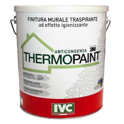 Ivc - Thermopaint bianco - Pittura murale anticondensa, termoisolante e antimuffa