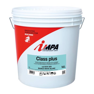 Impa - Class Plus bianco - Idropittura lavabile antigoccia per applicazioni anche su cartongesso