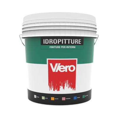 Viero - Wall Farbe bianco - Idropittura traspirante per grandi superfici a base di resine viniliche
